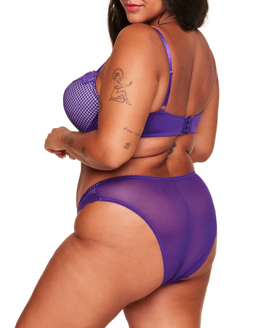 Rubie Dark Purple 2 Push Up bra bundle Model 8