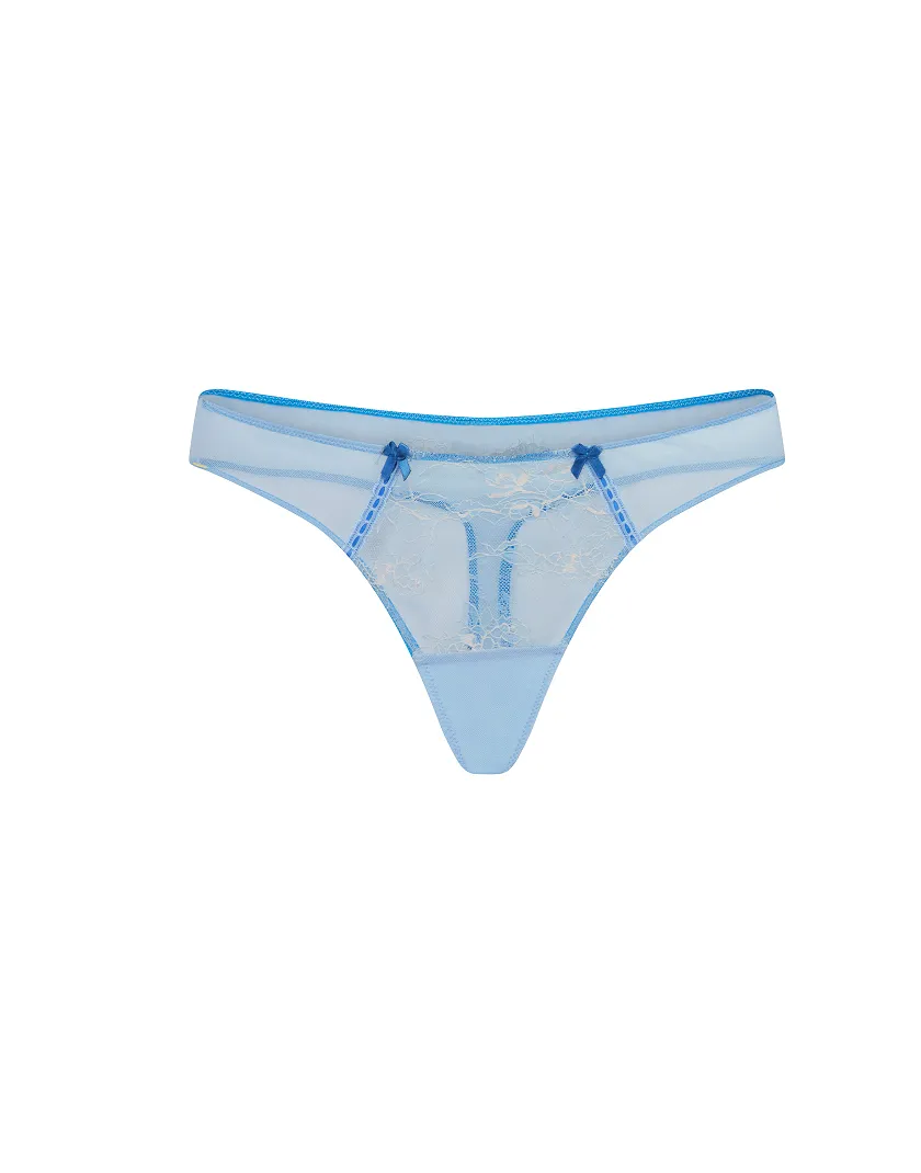 Yara Thong Medium Blue panty bundle Still 3