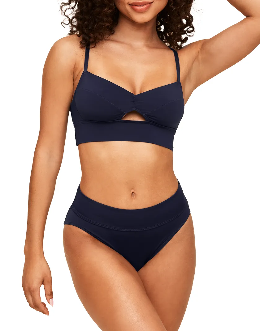 Fatima Bikini Dark Blue panty bundle Model 4