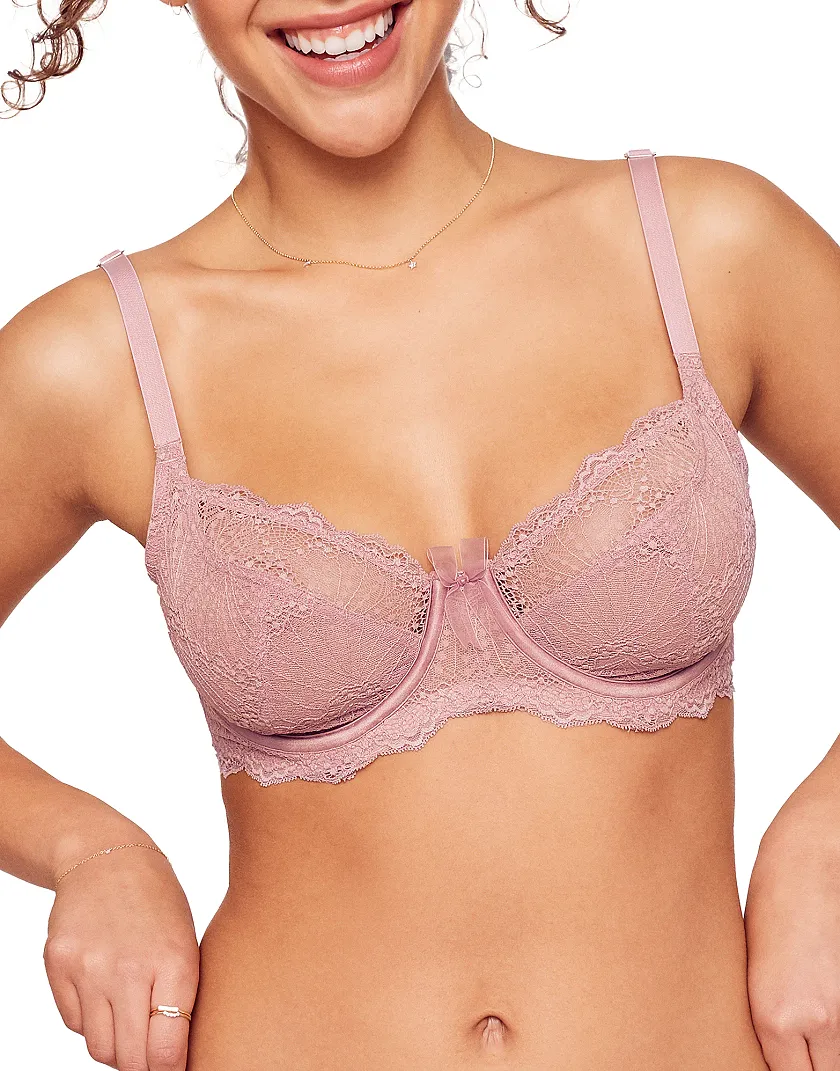 Hannalee Medium Purple 2 Unlined bra bundle Model 1