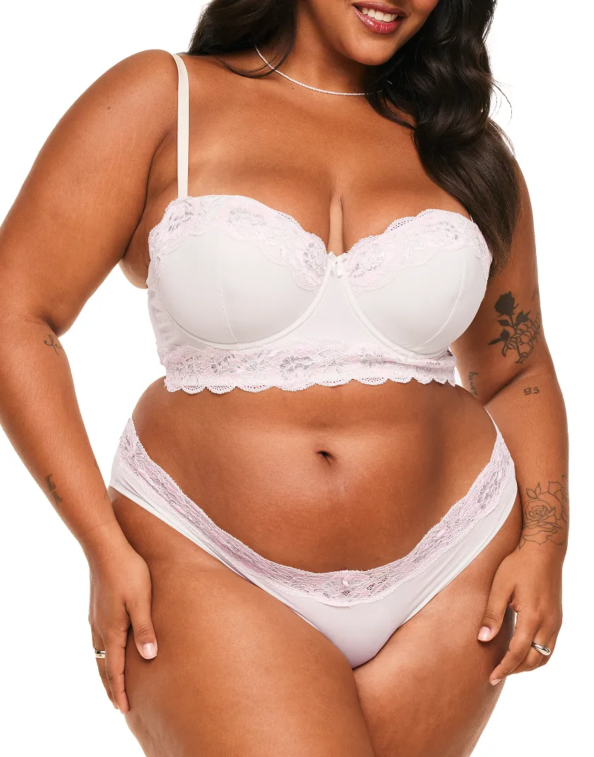Mavis Bikini Floral White panty bundle Model 3