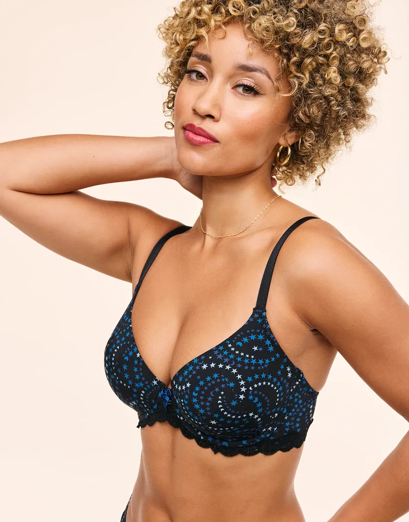 Kati Novelty Black 5 Contour bra bundle Model 1