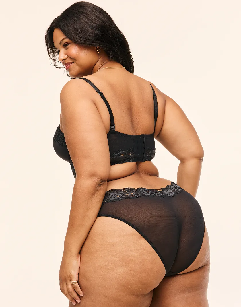 Mavis Black 2 Lightly Lined bra bundle Model 9