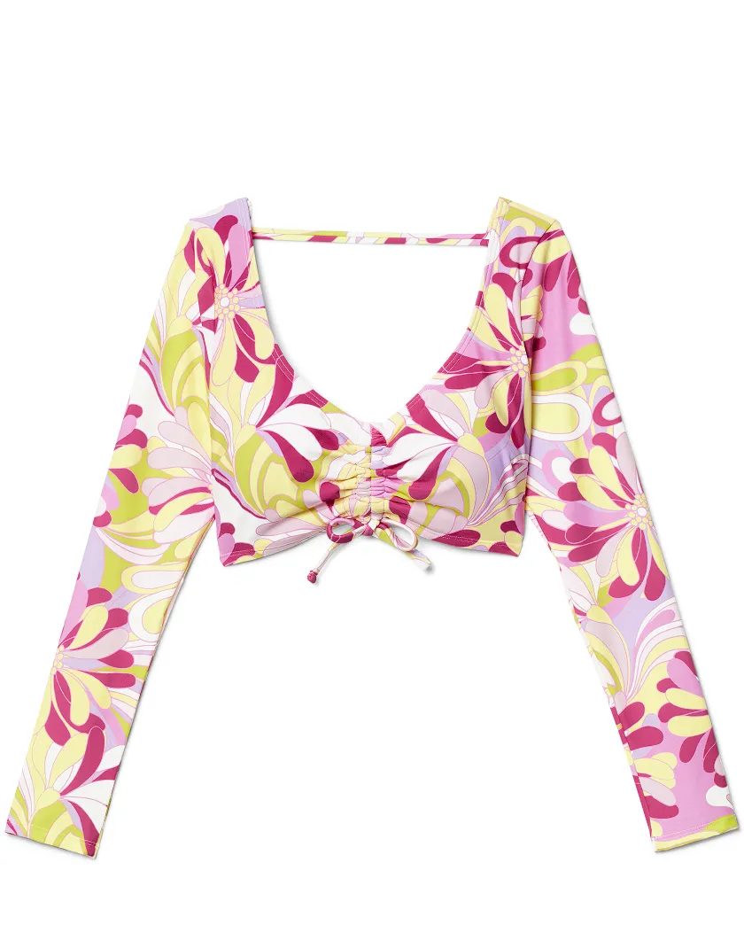 Topaz Floral Pink 2 Contour swimwear bundle Still 1