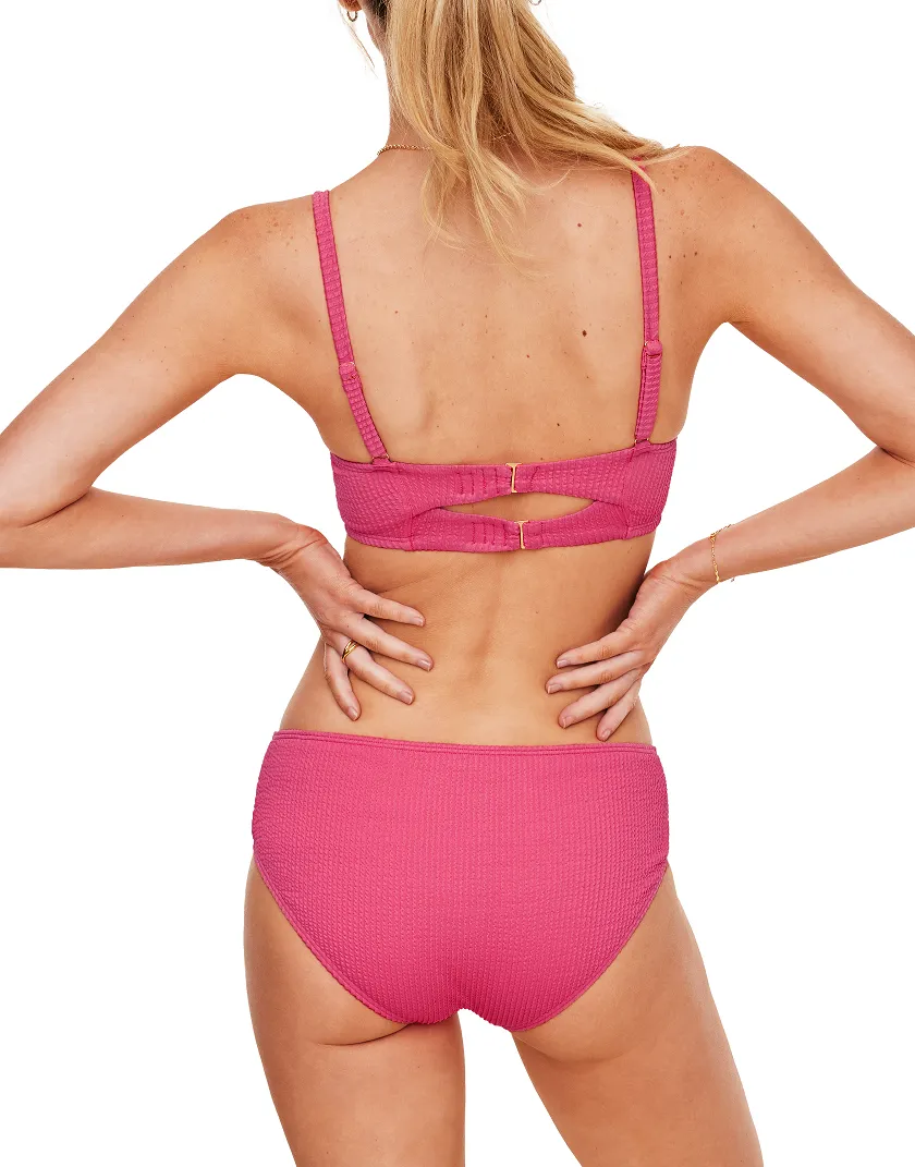 Rachelle Dark Pink 2 Contour swimwear bundle Model 7