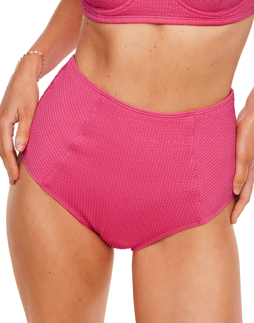 Rachelle Dark Pink 2 Contour swimwear bundle Model 5