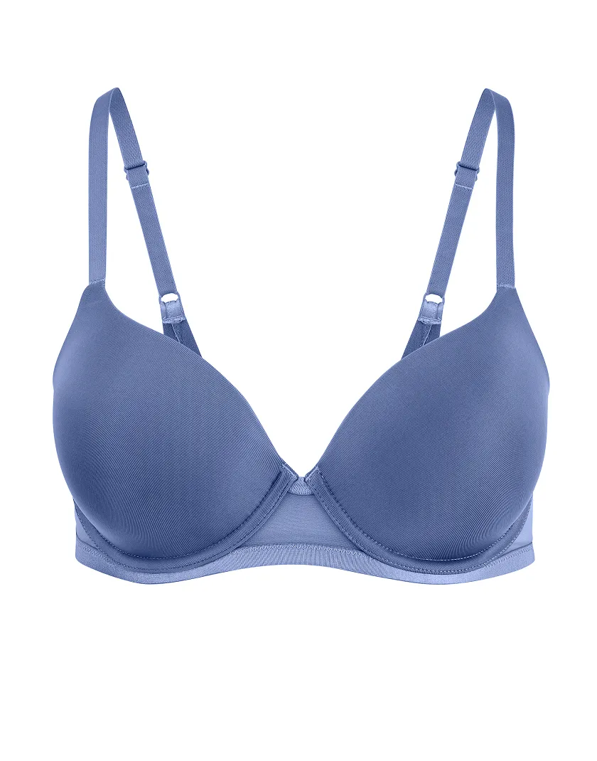 Elora Dark Blue 2 Push Up bra bundle Still 3