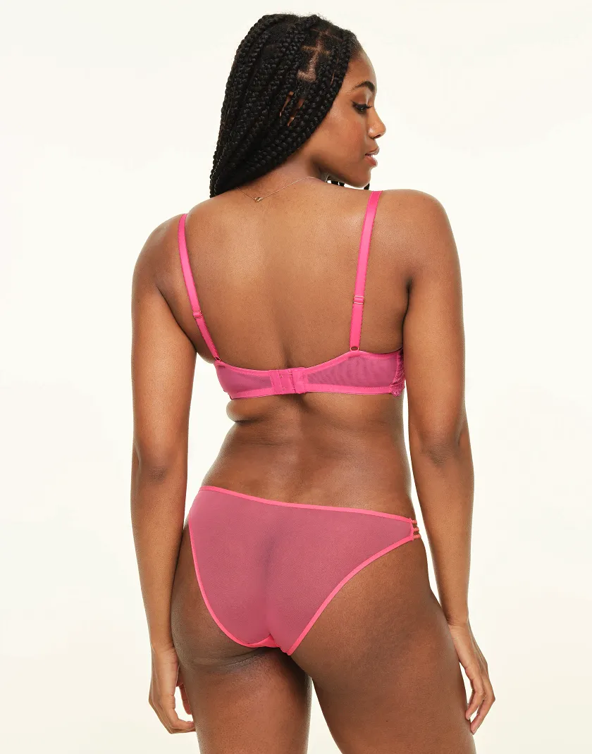 Suki Cheeky Dark Pink panty bundle Model 4