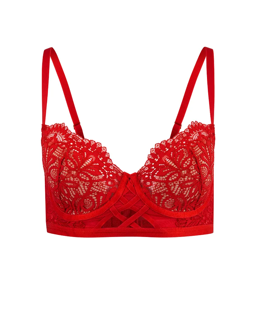 Diara Dark Red 2 Contour bra bundle Still 3