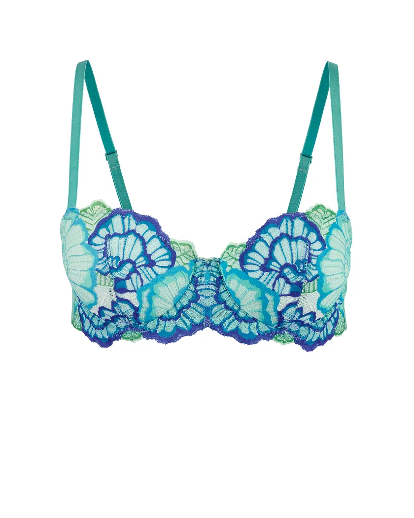 Colete Floral Blue 2 Lightly Lined bra bundle Still 4