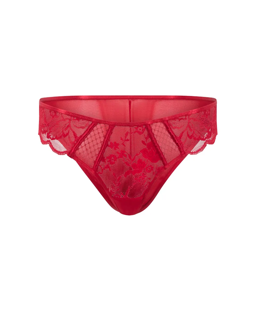 Dominika Cheeky Dark Red panty bundle Still 3