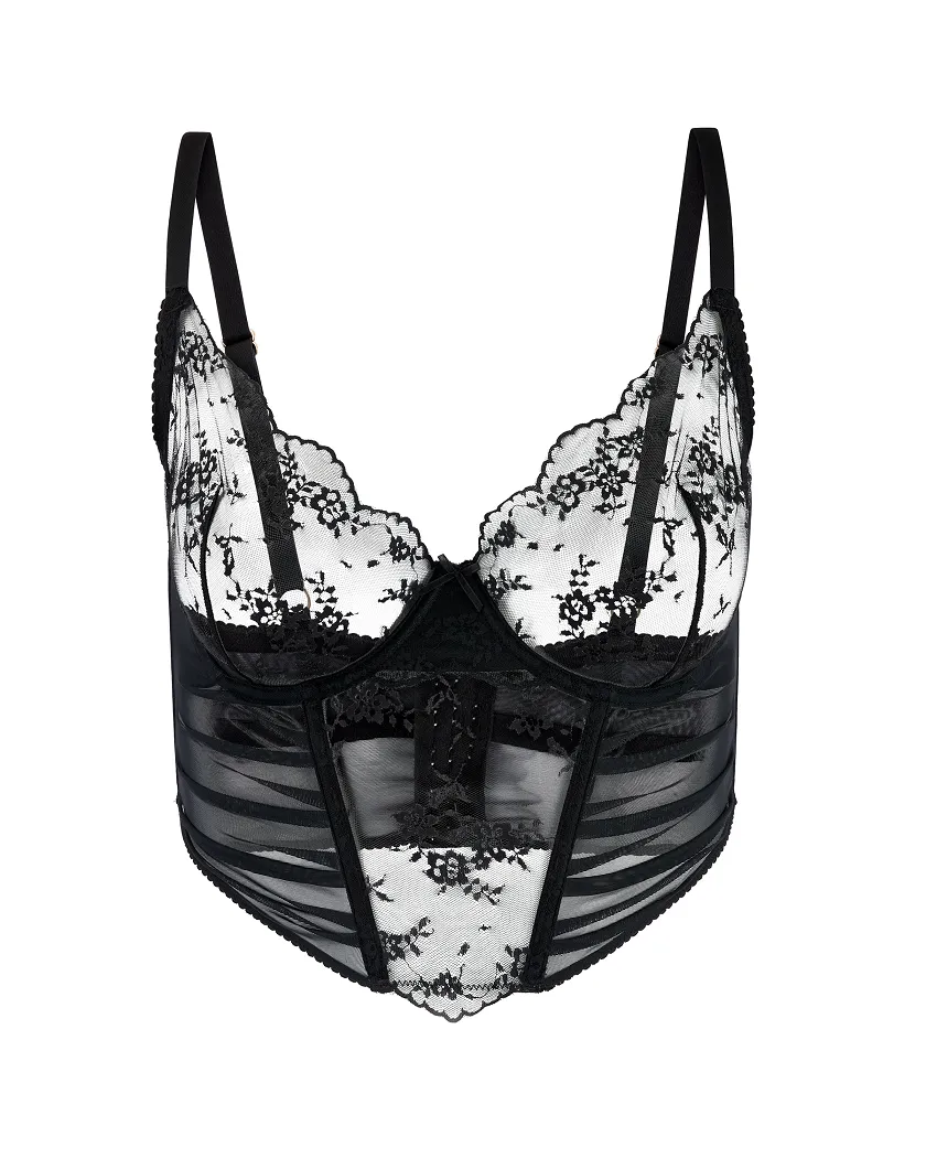 Avara Black 2 Unlined corset bundle Still 3