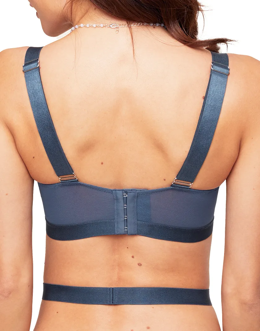 Temperance Dark Blue 2 Lightly Lined bra bundle Model 2