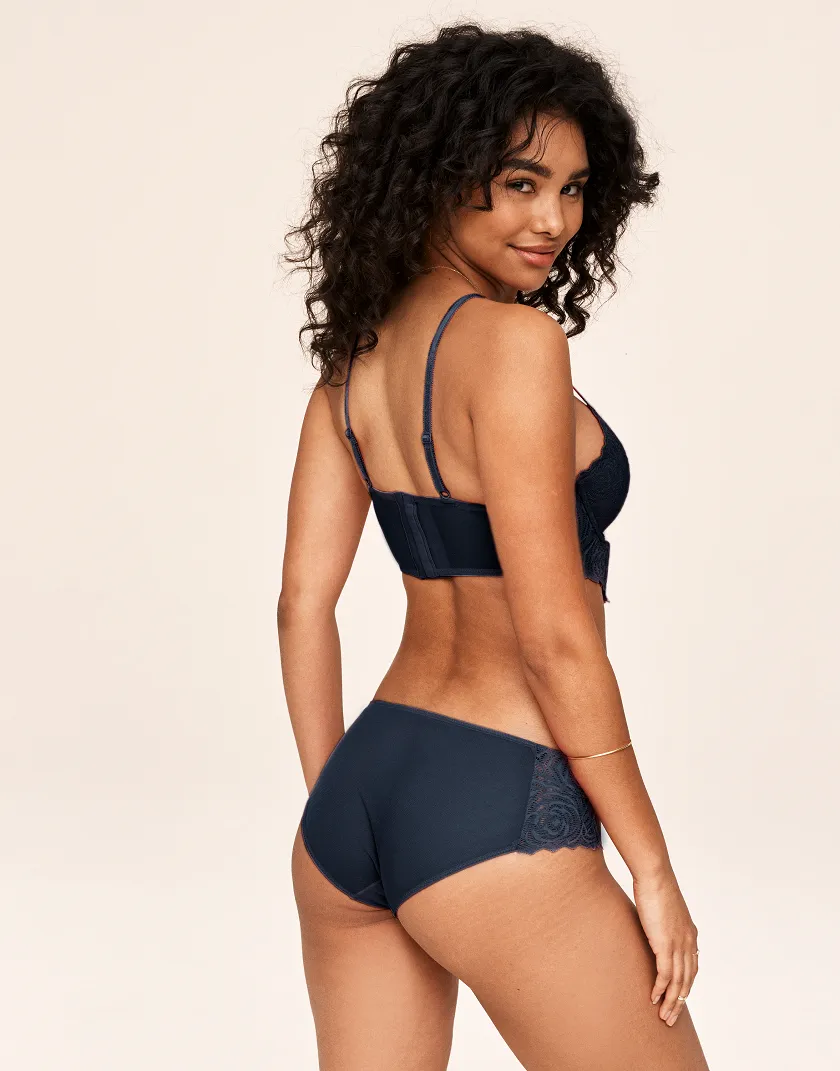Lucinda Dark Blue 2 Contour bra bundle Model 5