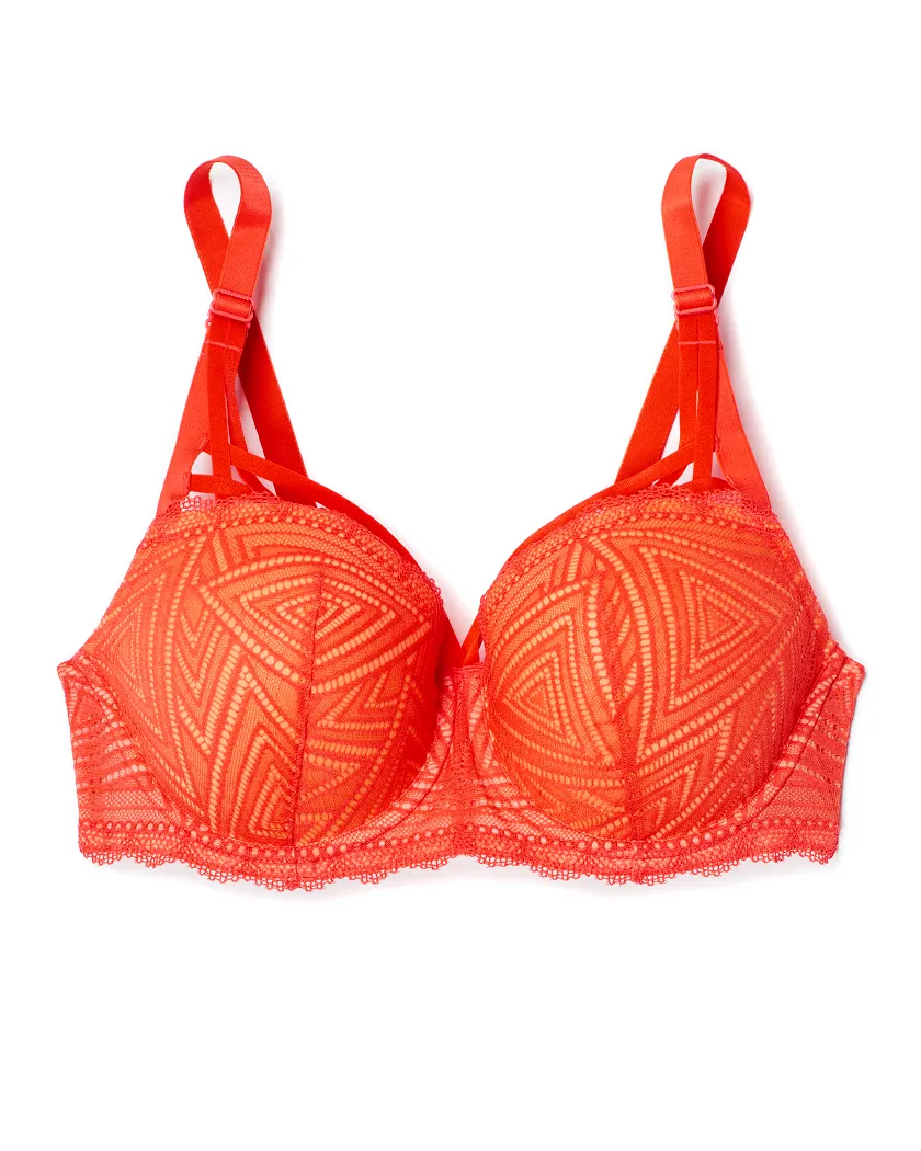 Trezza Dark Red 8 Contour bra bundle Still 3