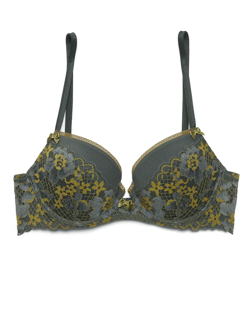Jana Dark Gray 4 Push Up bra bundle Still 2