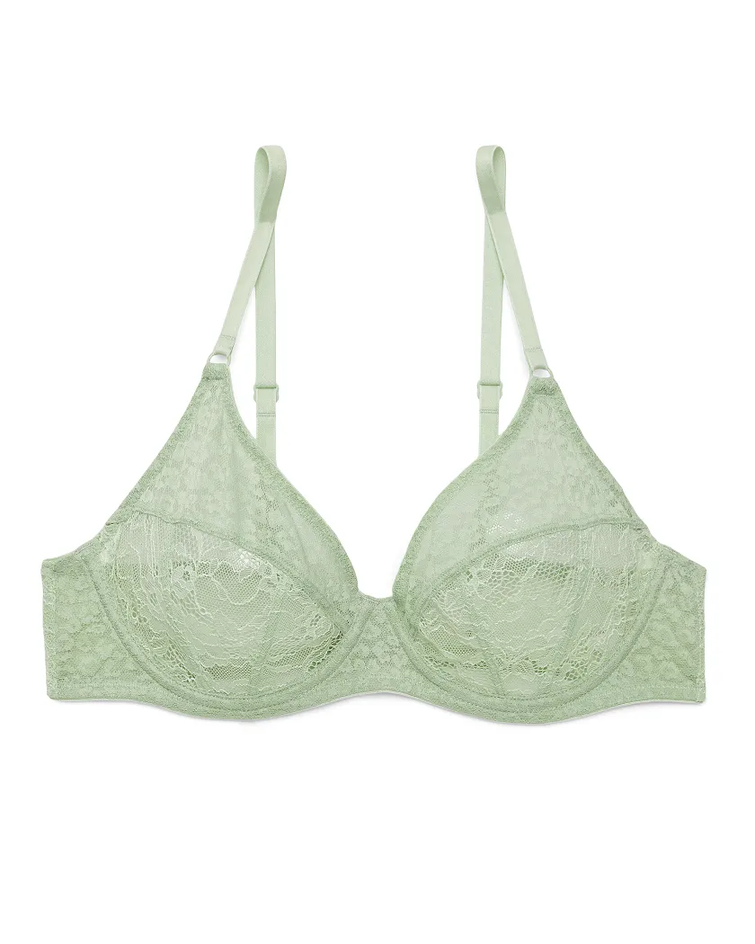 Roxana Medium Green 2 Unlined bra bundle Still 3