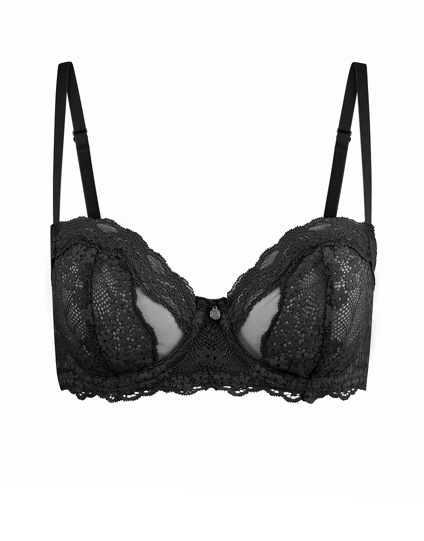 Melrose Black 2 Plus Unlined bra bundle Still 7