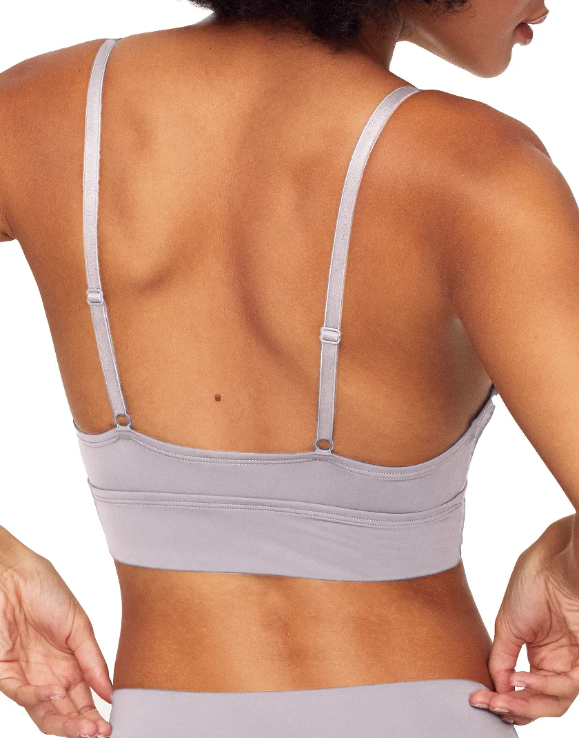 Fatima Dark Gray 4 Unlined bra bundle Model 3