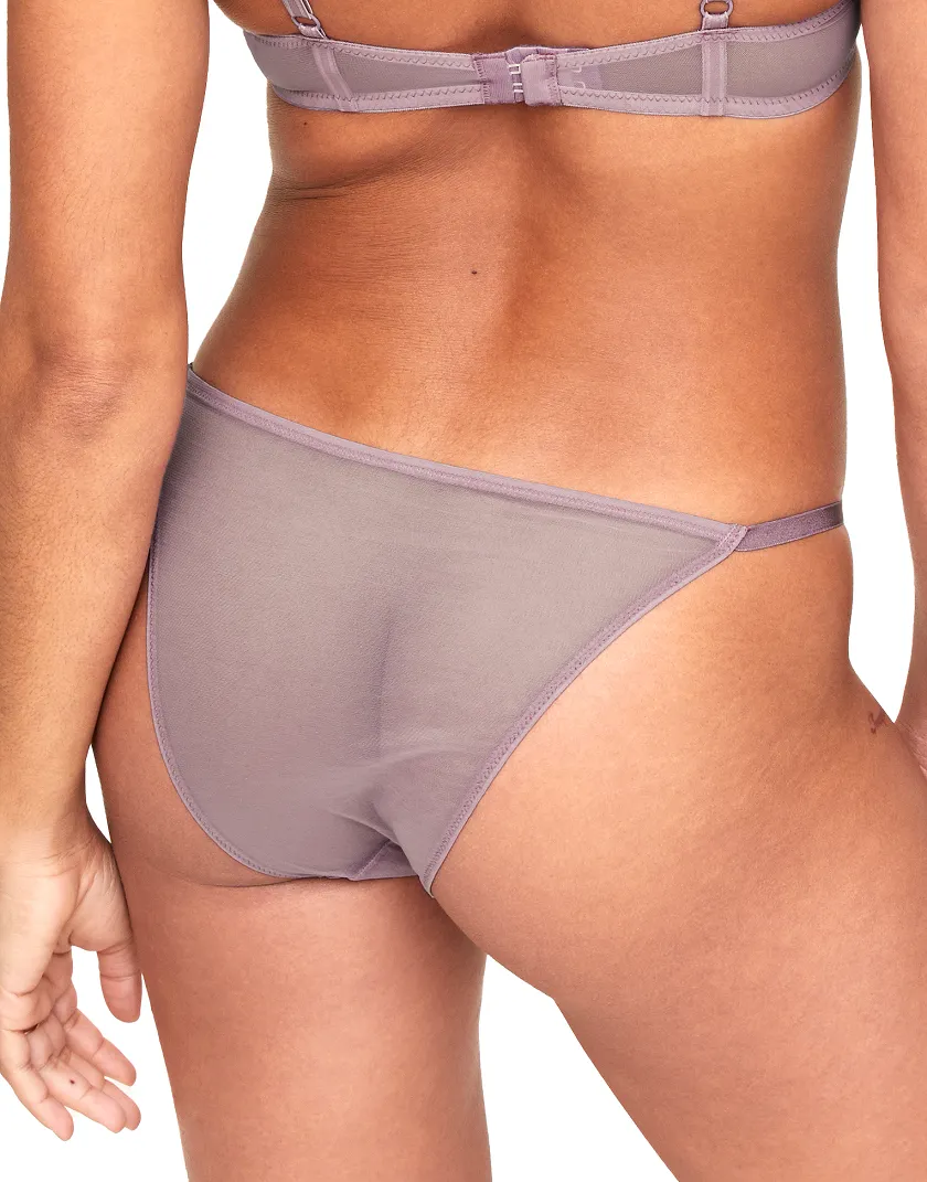 Faira Dark Purple 3 Contour bra bundle Model 4