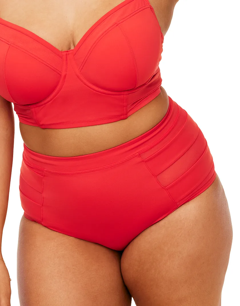 Daeny Dark Red 2 Contour swimwear bundle Model 3