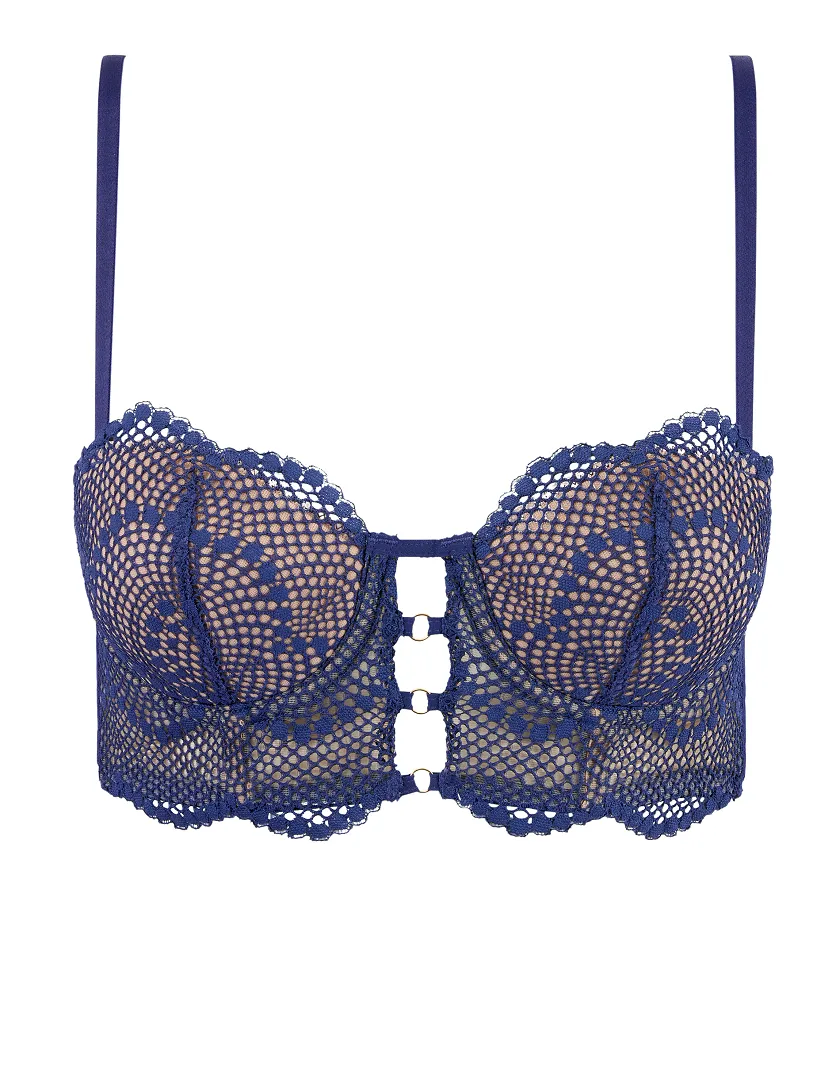 Margaritte Dark Blue 3 Push Up bra bundle Still 3
