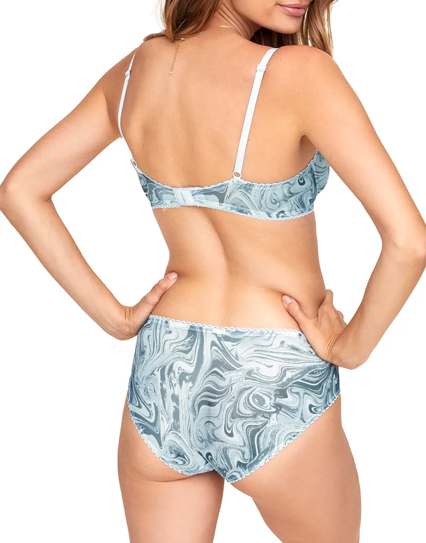 Malina Convo Blue 2 Unlined bra bundle Model 4