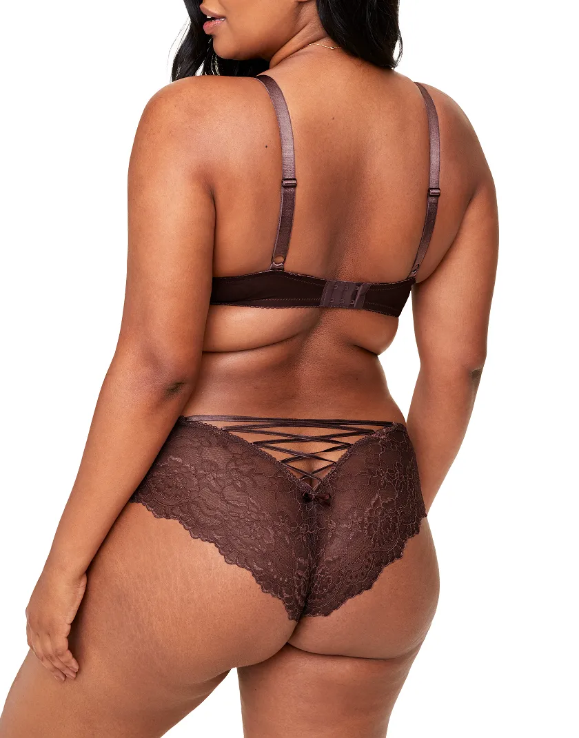 Enny Dark Brown 2 Contour bra bundle Model 7