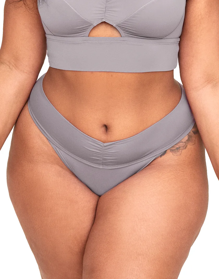 Fatima Dark Gray 4 Unlined bra bundle Model 6