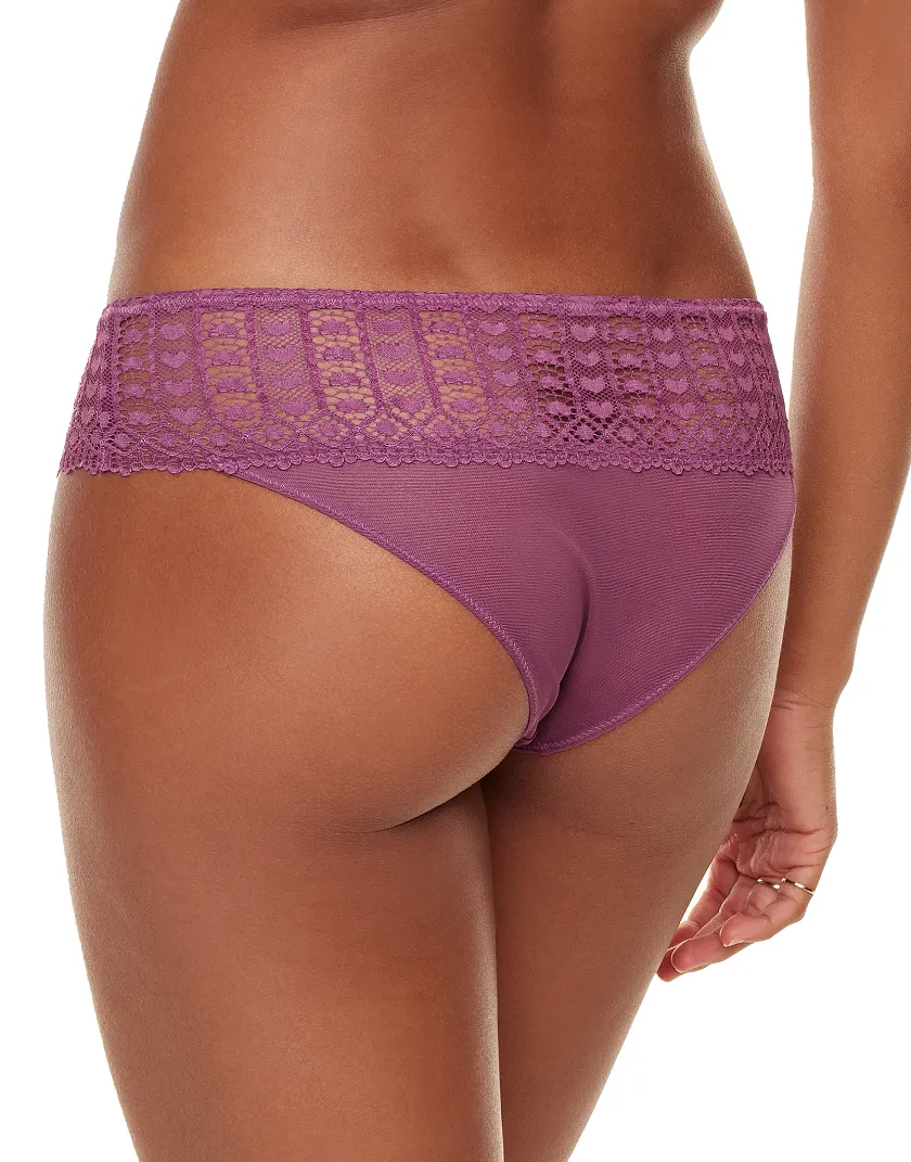 Nymphadora Bikini Purple panty bundle Model 2
