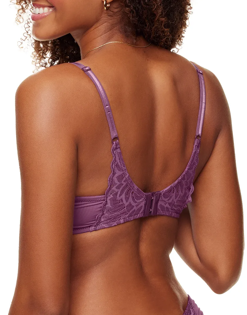 Lily Purple Push Up bra bundle Model 2