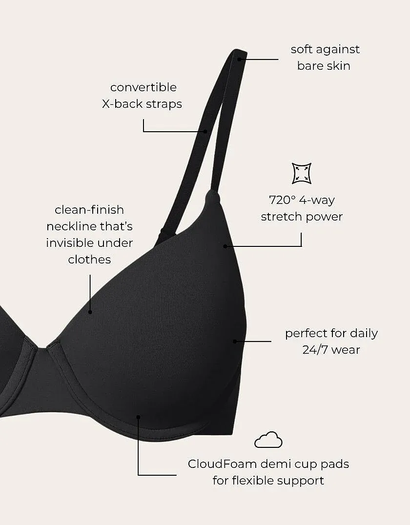 Janelle Black Contour bra bundle Still 8