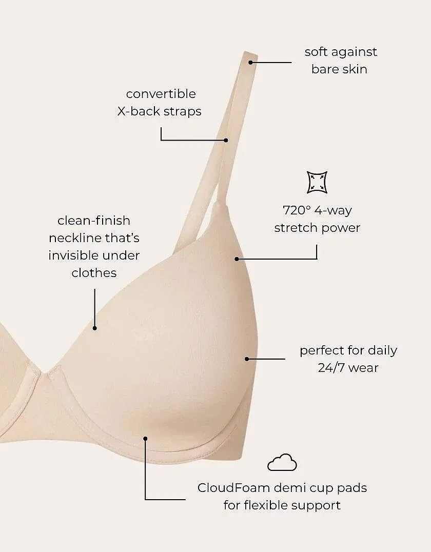 Janelle Light Beige Contour bra bundle Still 6