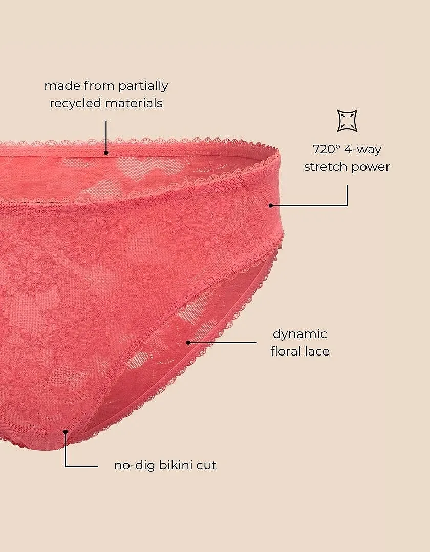 Leina Bikini Dark Pink panty bundle Still 7