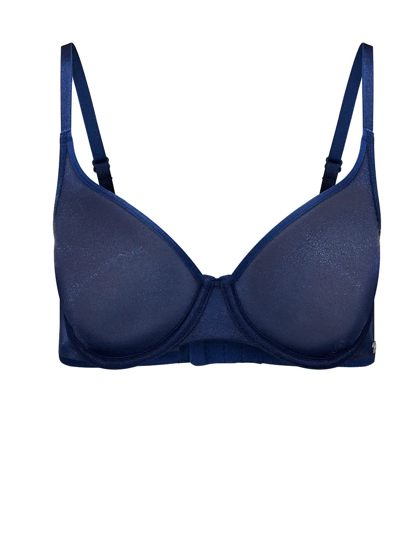 Hariette Dark Blue 2 Unlined bra bundle Still 3