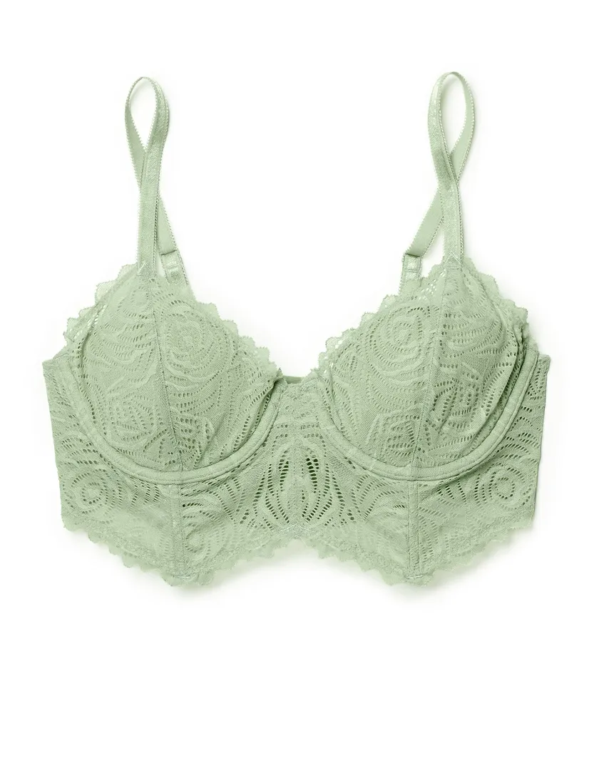 Lucinda Medium Green 2 Contour bra bundle Still 3