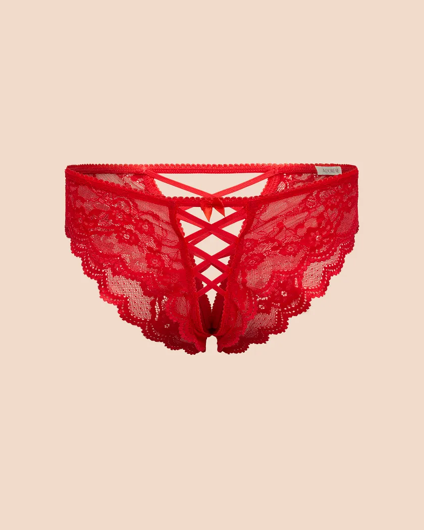 Serina B1 Cheeky Dark Red panty bundle Still 2