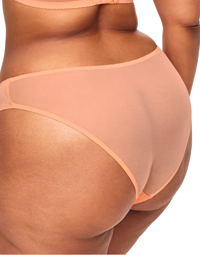 Clera Bikini Medium Orange panty bundle Model 3