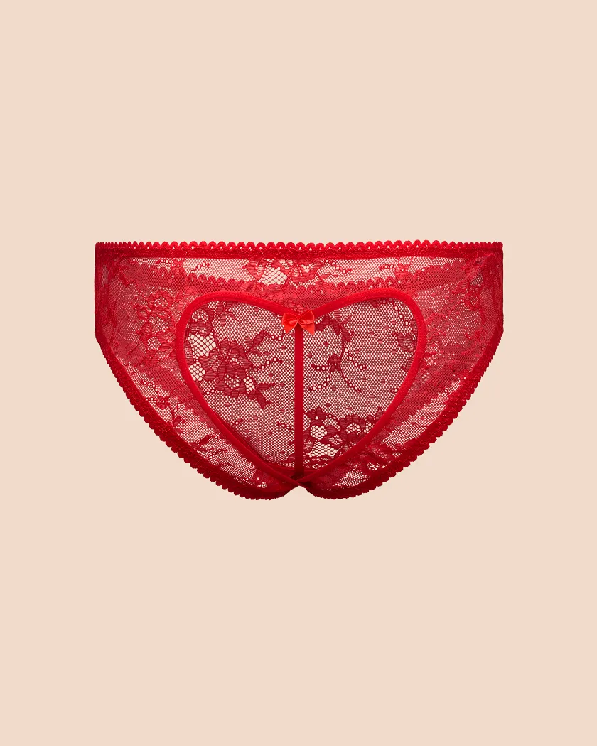 Amoura B1 Cheeky Dark Red panty bundle Still 3