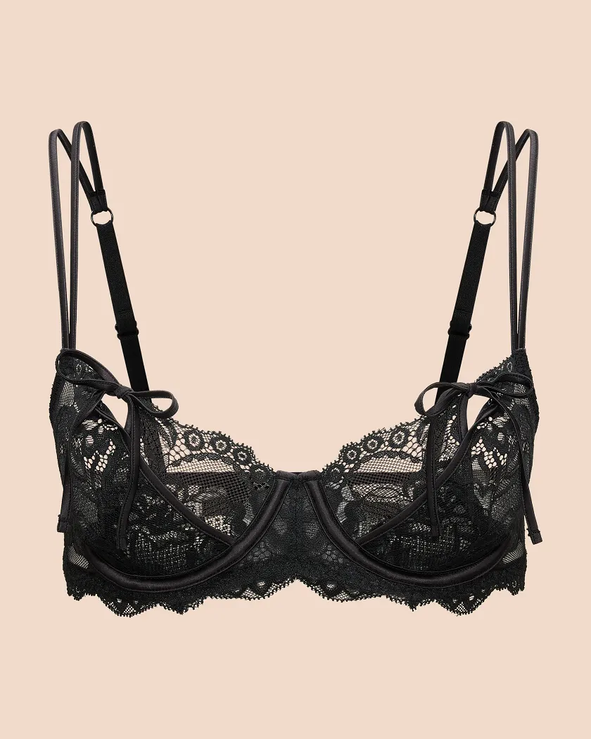 Yrene Black 2 Unlined bra bundle Still 4
