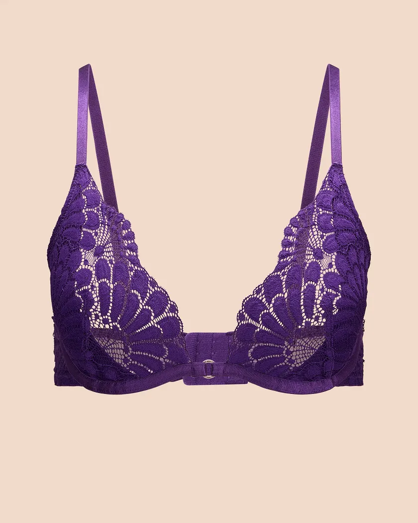 Whitley Dark Purple 2 Unlined bra bundle Still 3