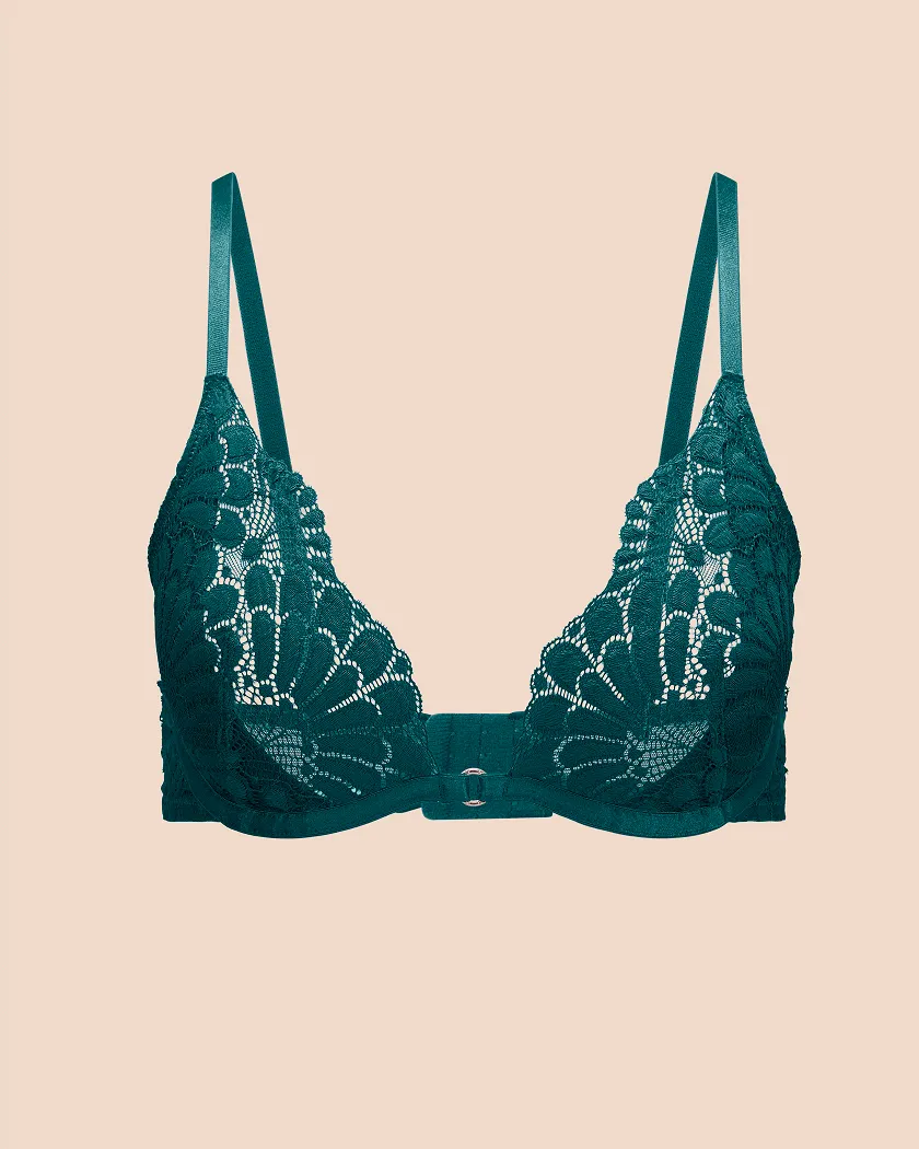 Whitley Dark Green 2 Unlined bra bundle Still 3