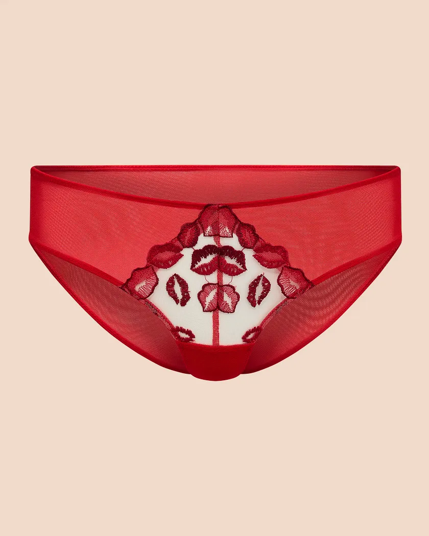 Bisou Cheeky Dark Red panty bundle Still 5