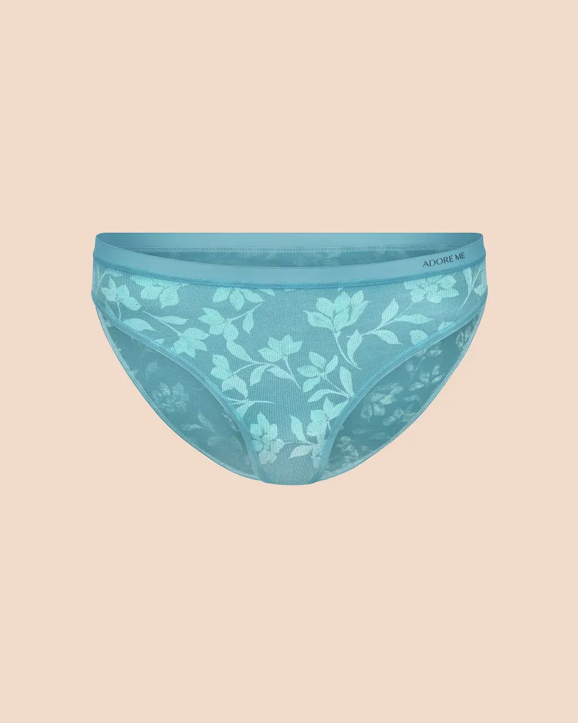 Everly Bikini Floral Blue panty bundle Still 3