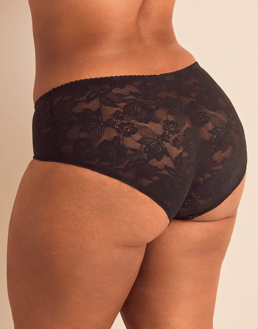Marzia Shortie Black Plus panty bundle Model 5