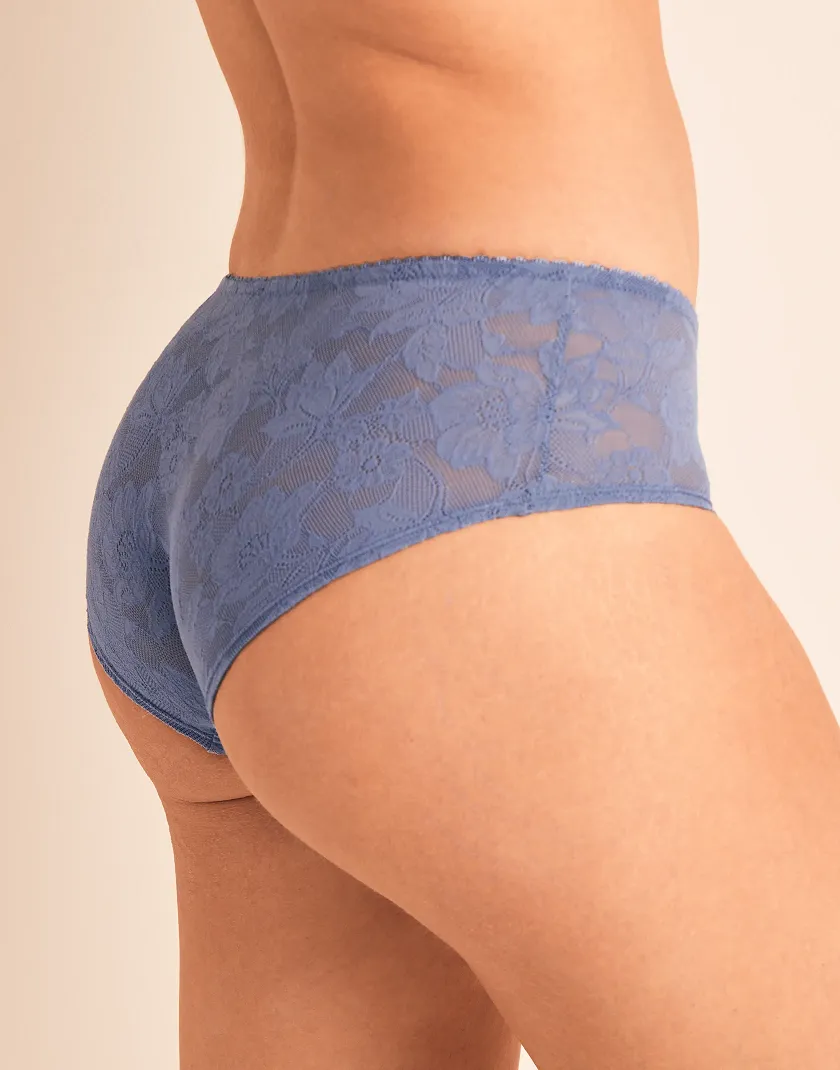 Marzia Shortie Medium Blue panty bundle Model 4