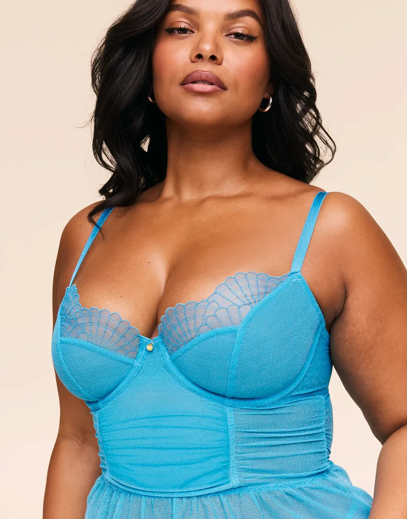 Nori Medium Blue 2 Unlined lingerie bundle Model 1