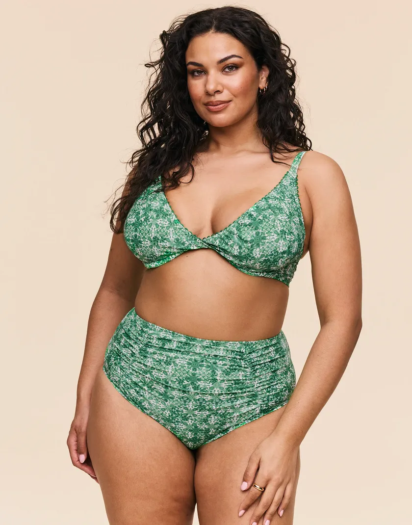Pilar Geo Green swimwear bundle Model 7