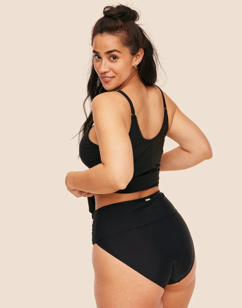 Marseille Black 2 Lined swimwear bundle Model 6