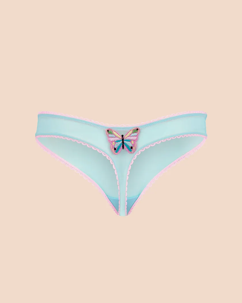 Alyshia Thong Light Blue panty bundle Still 1